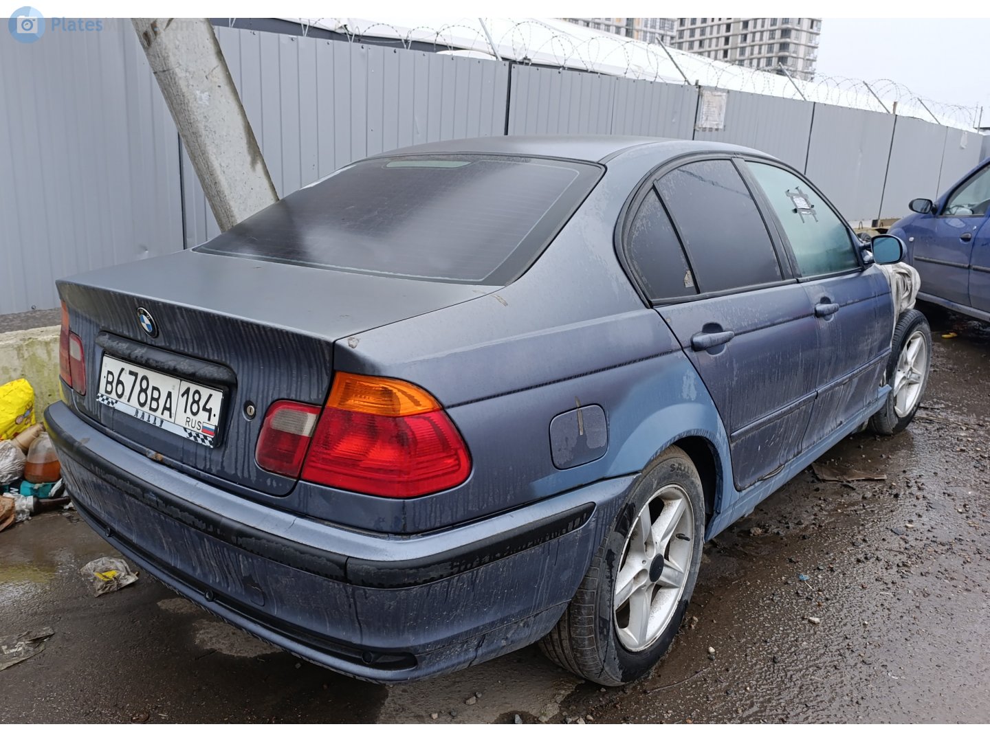 в 678 ва 184, BMW 3 Series 4th gen Sedan (E46), 1998–2005