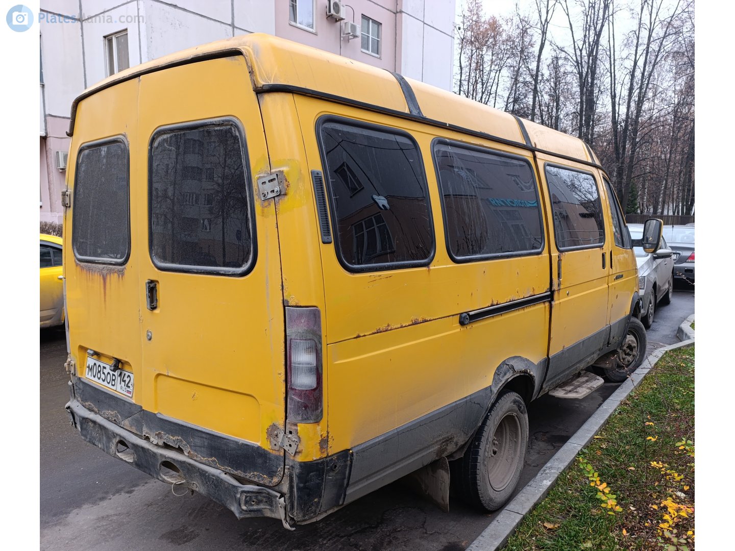 м 085 ов 142, GAZ 3221 ГАЗель 2-3221 Minibus, facelift, 2003–