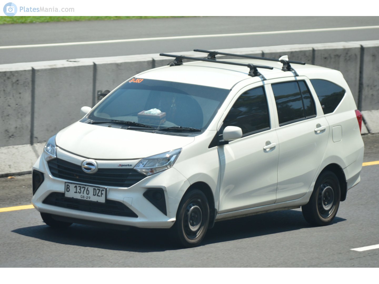 B 1376 DZF, Daihatsu Sigra 1st gen (B400), facelift, 2019–