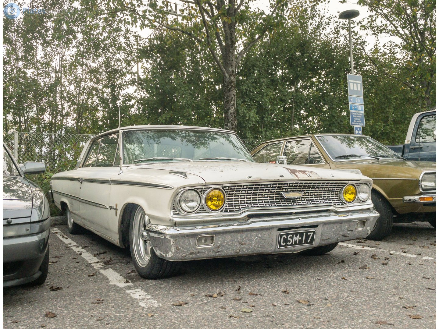 CSM-17, Ford Galaxie 2nd gen 1963 2-door Hardtop (63), 3rd facelift, 1962–1963