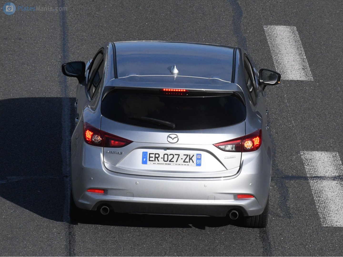 ER-027-ZK, Mazda 3 3rd gen Hatch (BN), 2013–2018