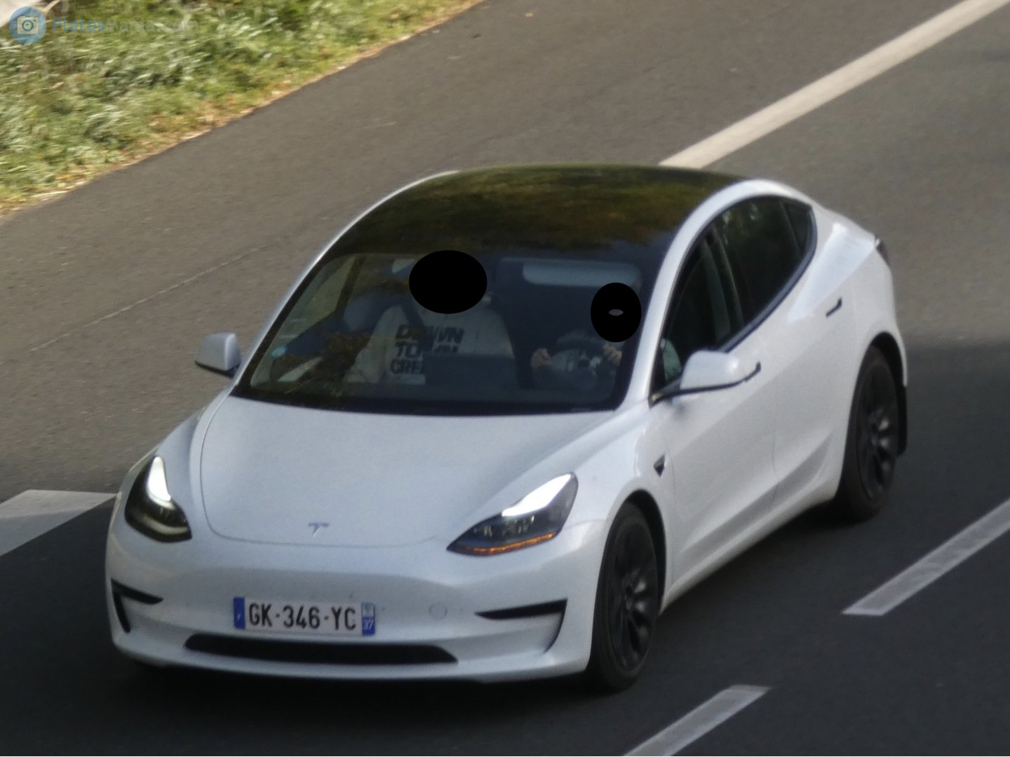 GK-346-YC, Tesla Model 3 1st gen (5YJ3), 2017–2023