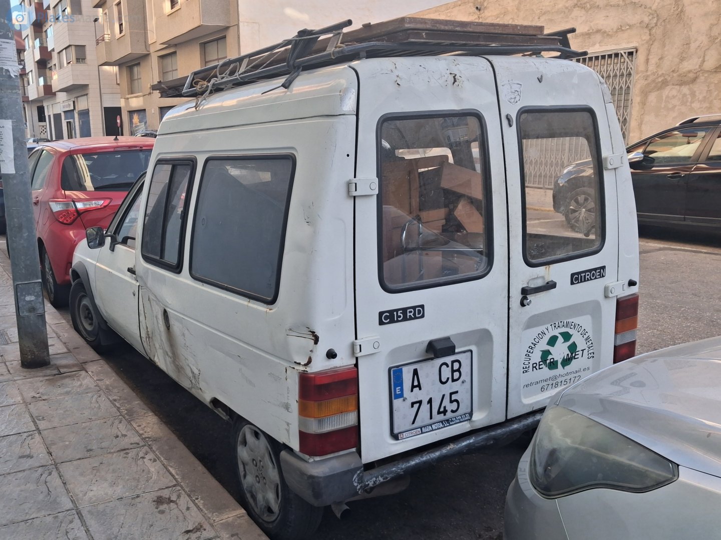 A 7145 CB, Citroёn C15 1st gen, 1984–2006