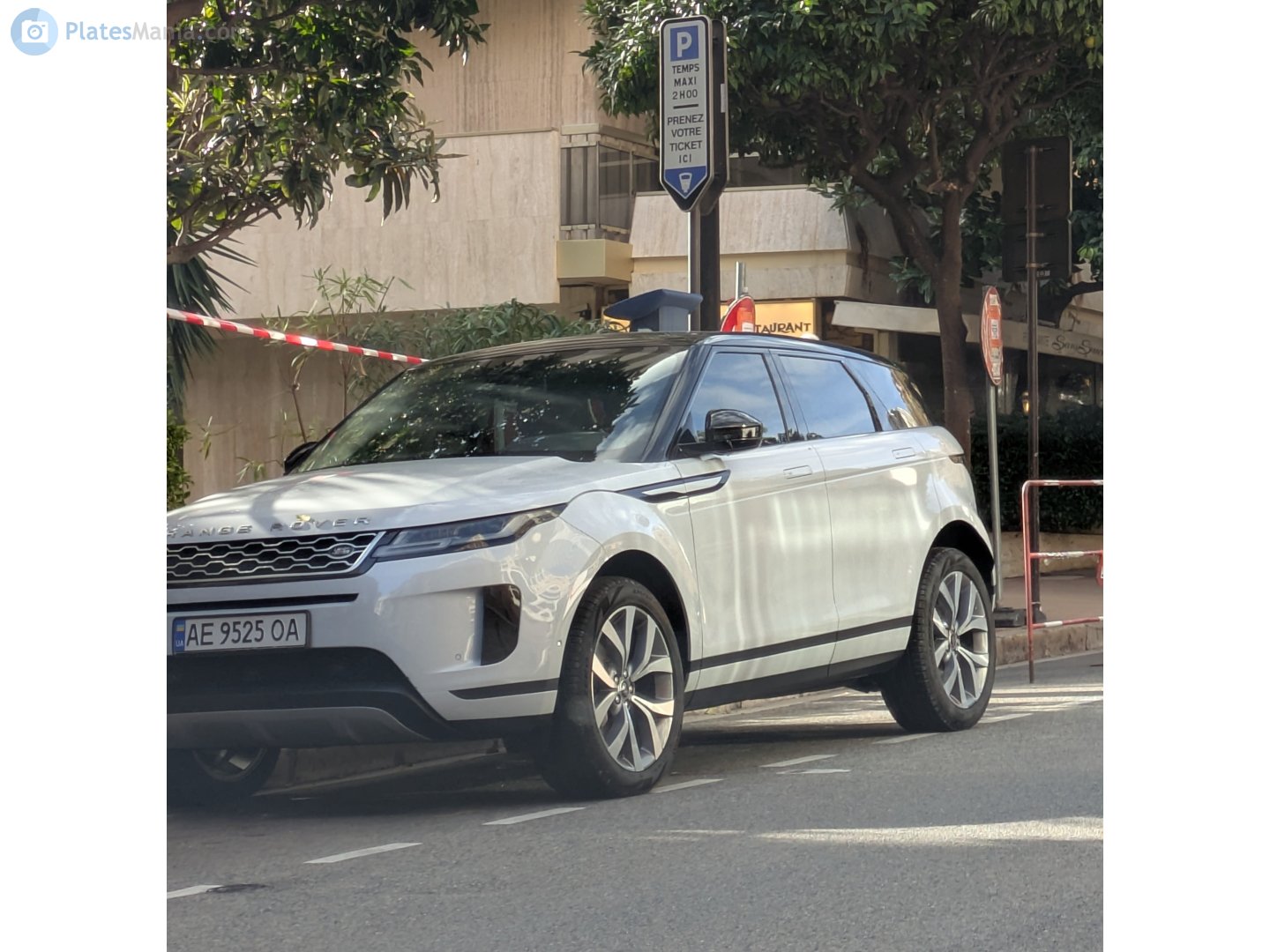 AE 9525  OA, Land Rover Range Rover Evoque 2nd gen (L551), 2019–