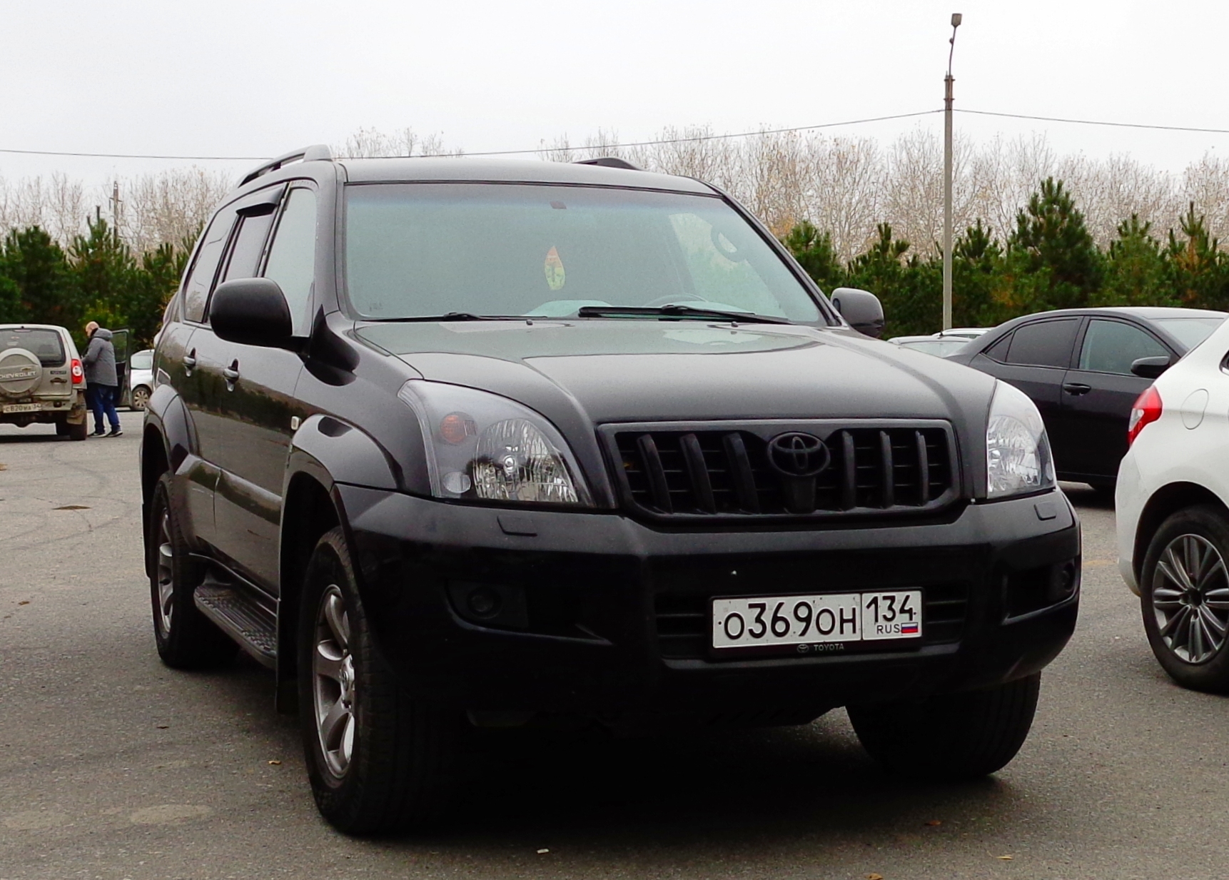 о 369 он 134, Toyota Land Cruiser Prado 3rd gen 5-door SUV (J120), 2002–2009