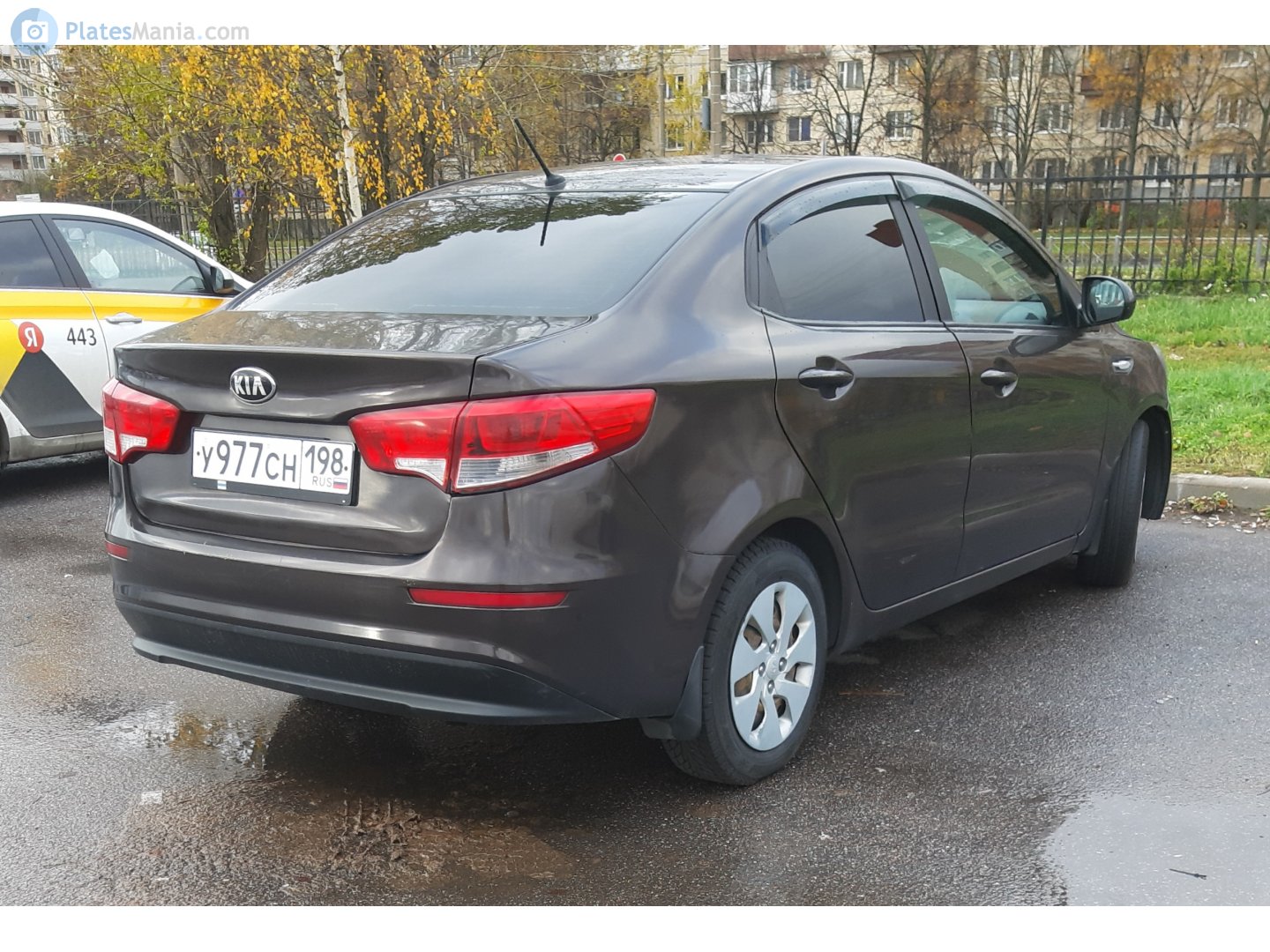 у 977 сн 198, Kia Rio 3rd gen Sedan (QB; CIS-market), facelift, 2015–2017