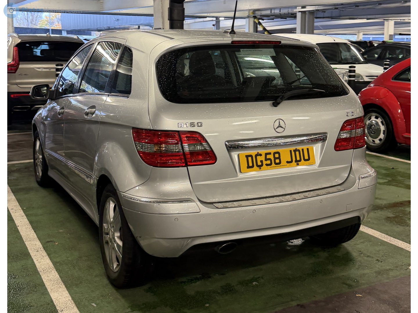 DG58JDU, Mercedes-Benz B-Klasse 1st gen (W245), 2005–2011