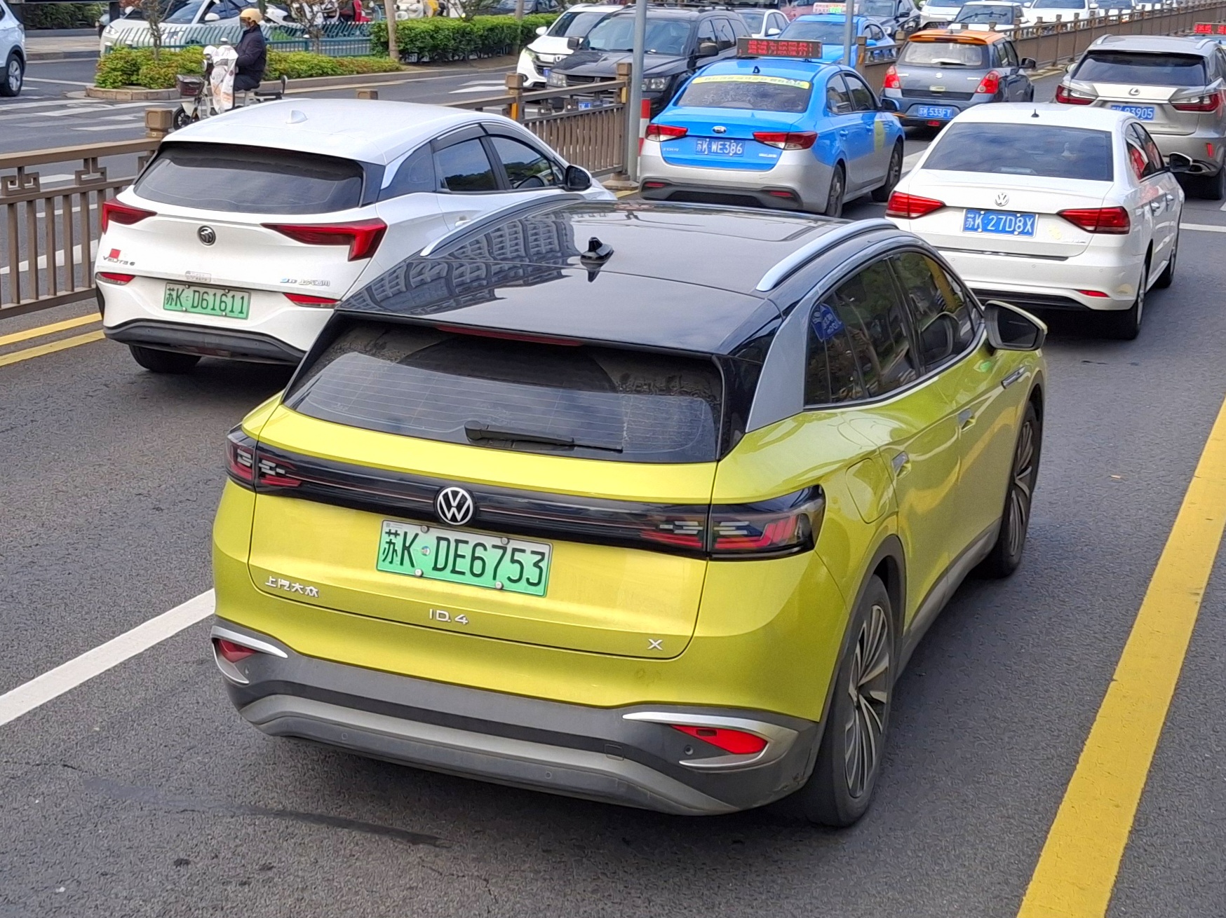 苏K·DE6753, Volkswagen ID.4 1st gen X (E21; CN-market), 2020–