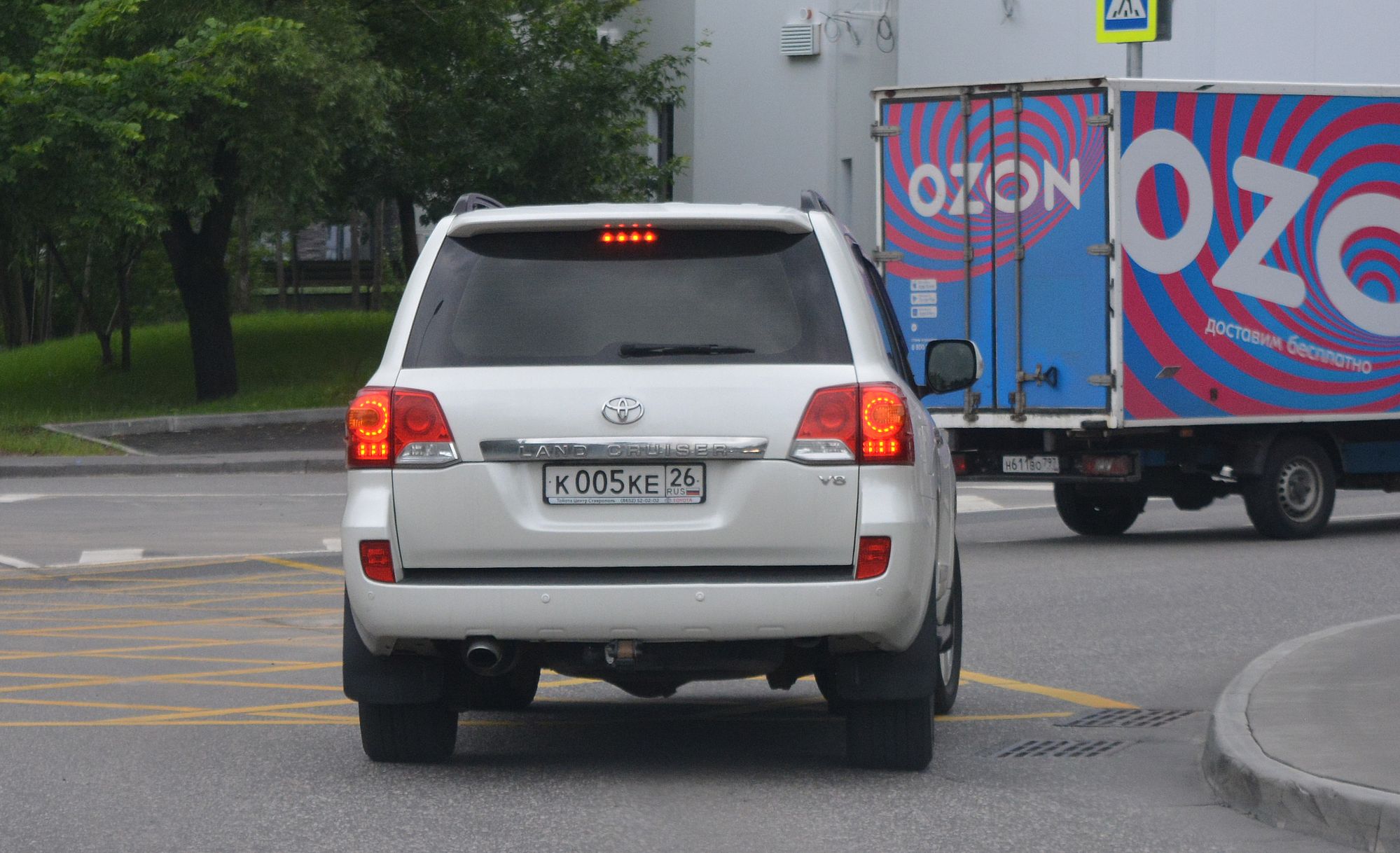 к 005 ке 26, Toyota Land Cruiser 200 (J200), 1st facelift, 2011–2015