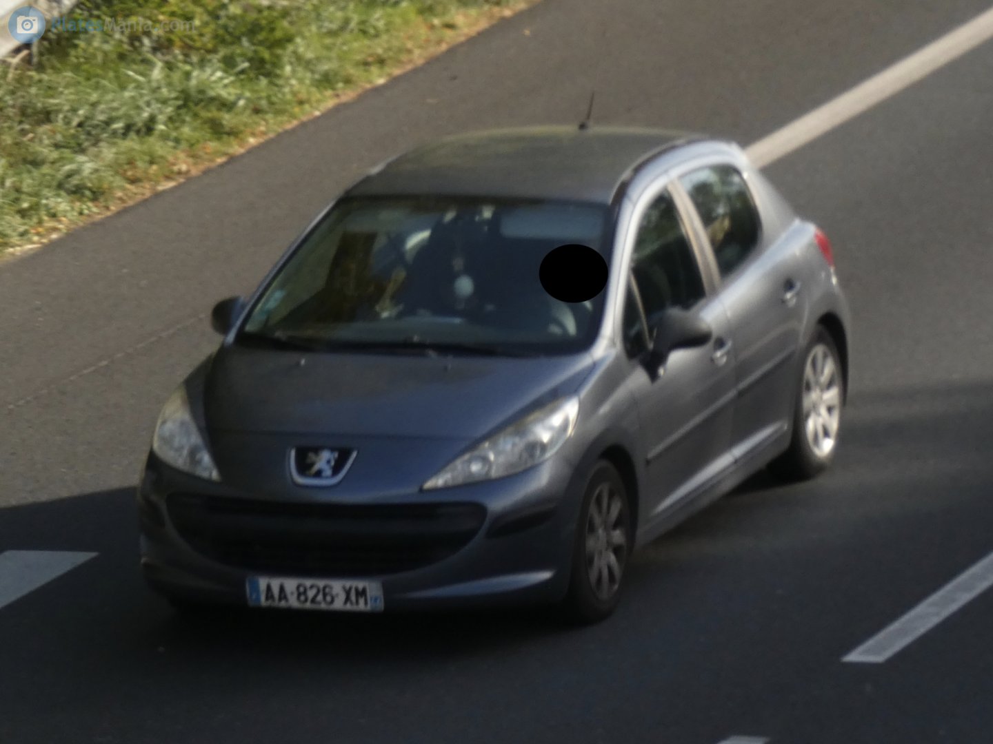 AA-826-XM, Peugeot 207 (207+) 5-door Hatch (A71), 2006–2014