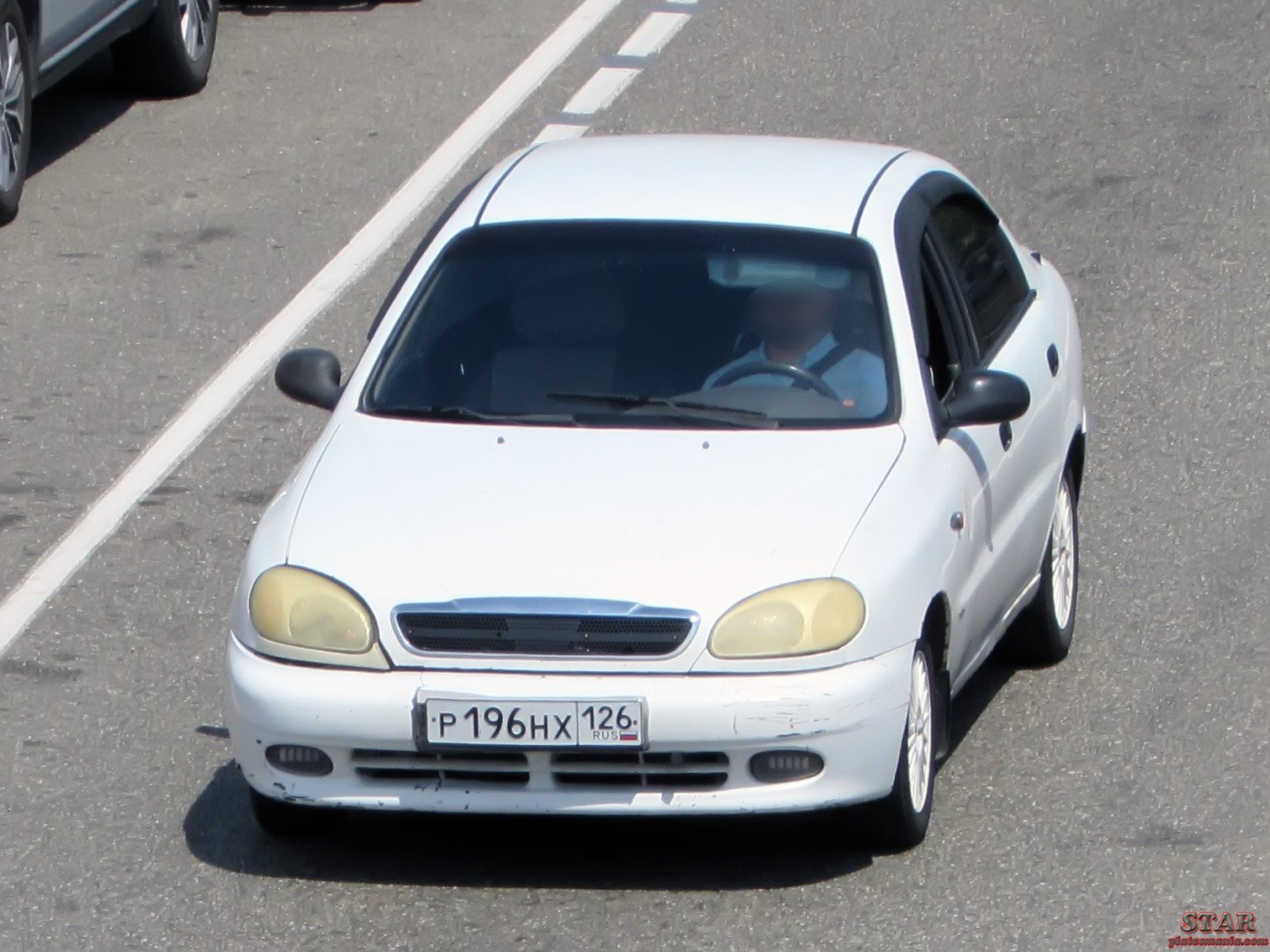 р 196 нх 126, Chevrolet Lanos 1st gen (T150), 2005–2009 (2014–2020 for EG-market)