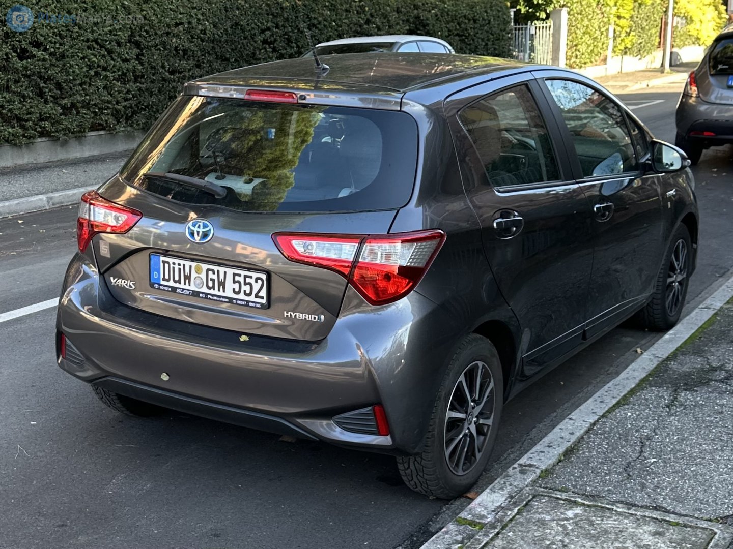 DÜW GW 552, Toyota Yaris 3rd gen 5-door Hatch (XP130), 2nd facelift, 2017–2020