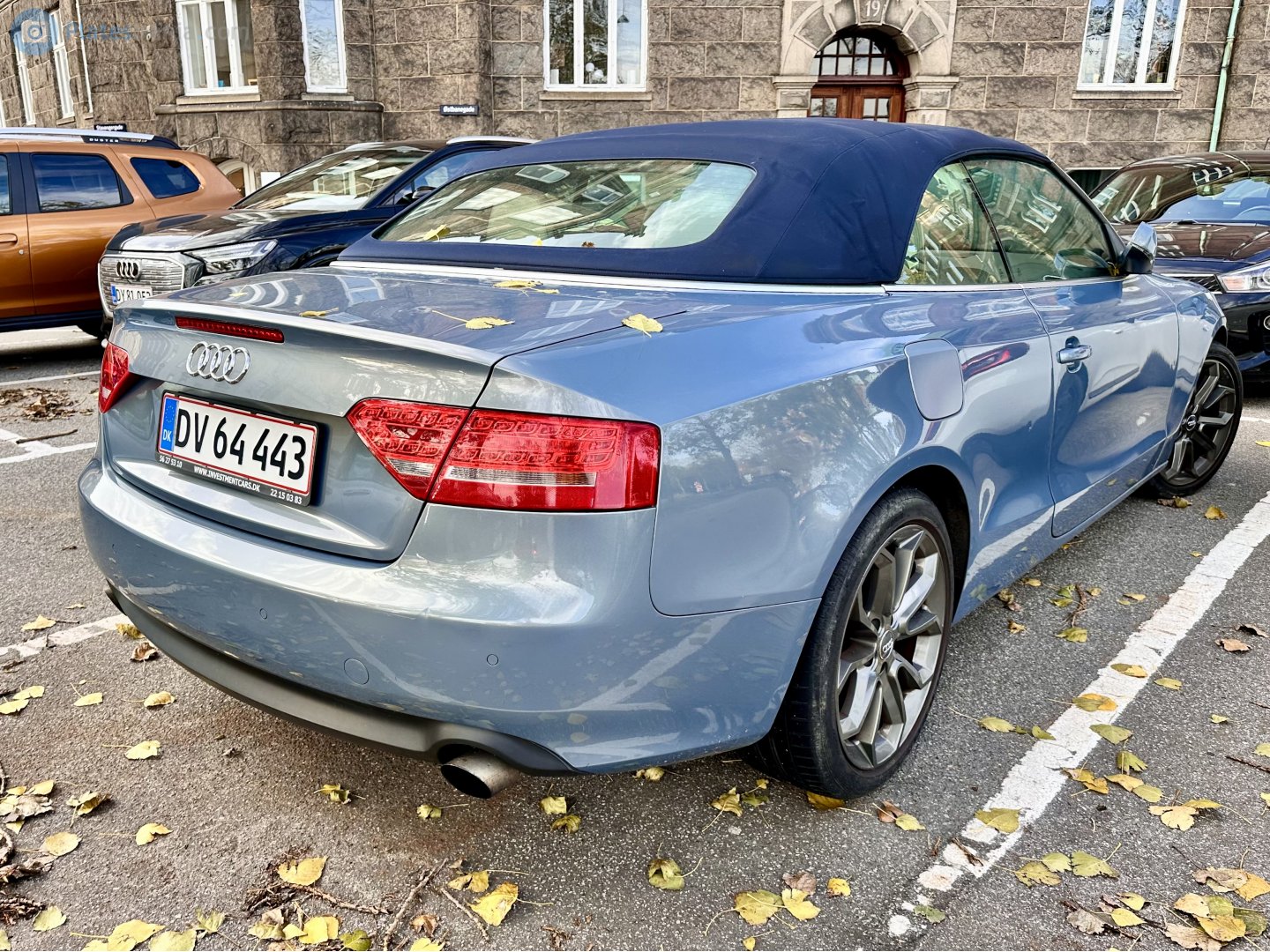 DV 64443, Audi A5 1st gen Cabriolet (B8/8F7), 2009–2011