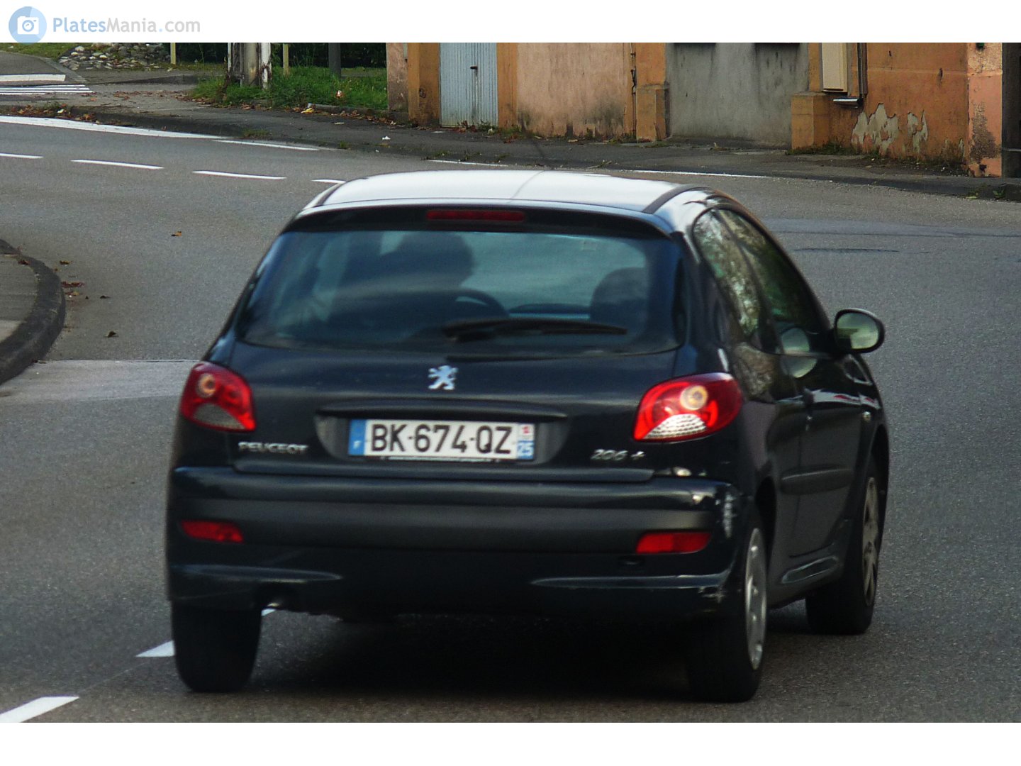 BK-674-QZ, Peugeot 206 1st gen 206+ 3-door Hatch (2L), facelift, 2009–2012