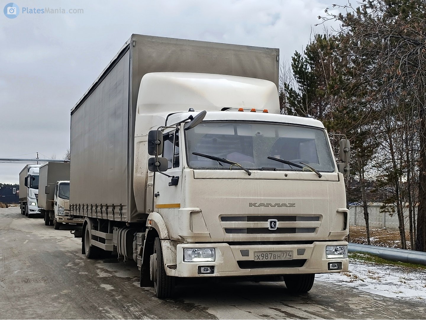 х 987 вн 774, KamAZ 4308 