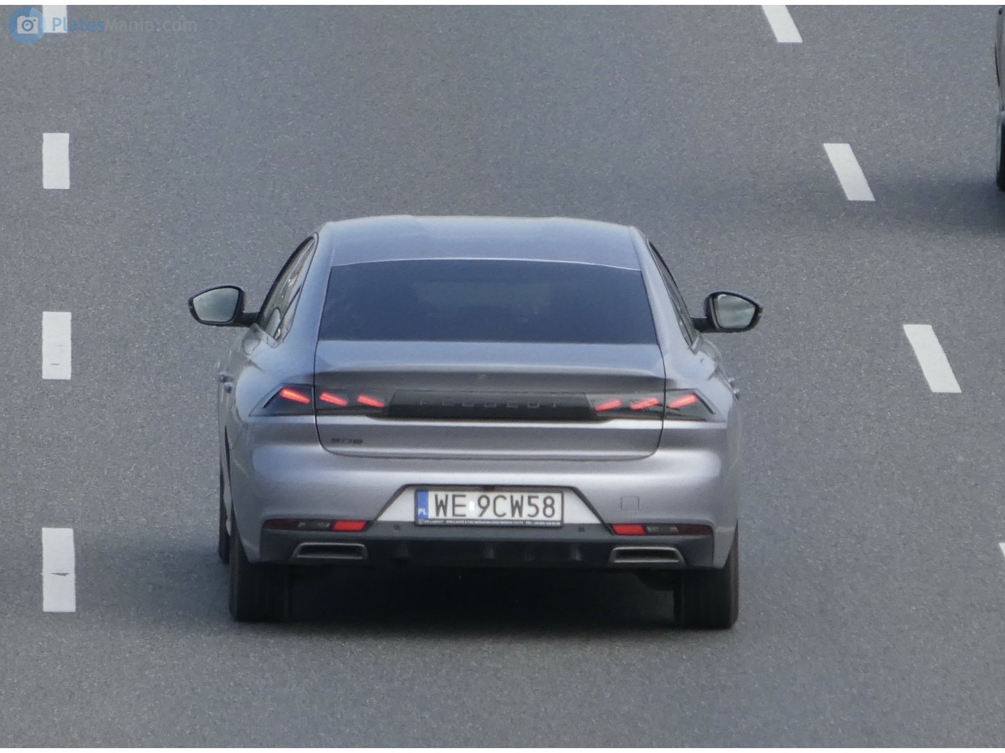 WE 9CW58, Peugeot 508 2nd gen Sedan (R83), 2018–2023