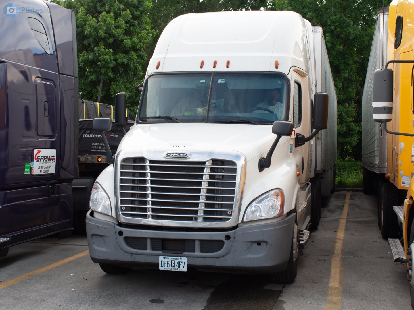 DF6 4FV, Freightliner Cascadia 1st gen Cascadia (2007–2013) / 2nd gen Cascadia Evolution (2012–2018)