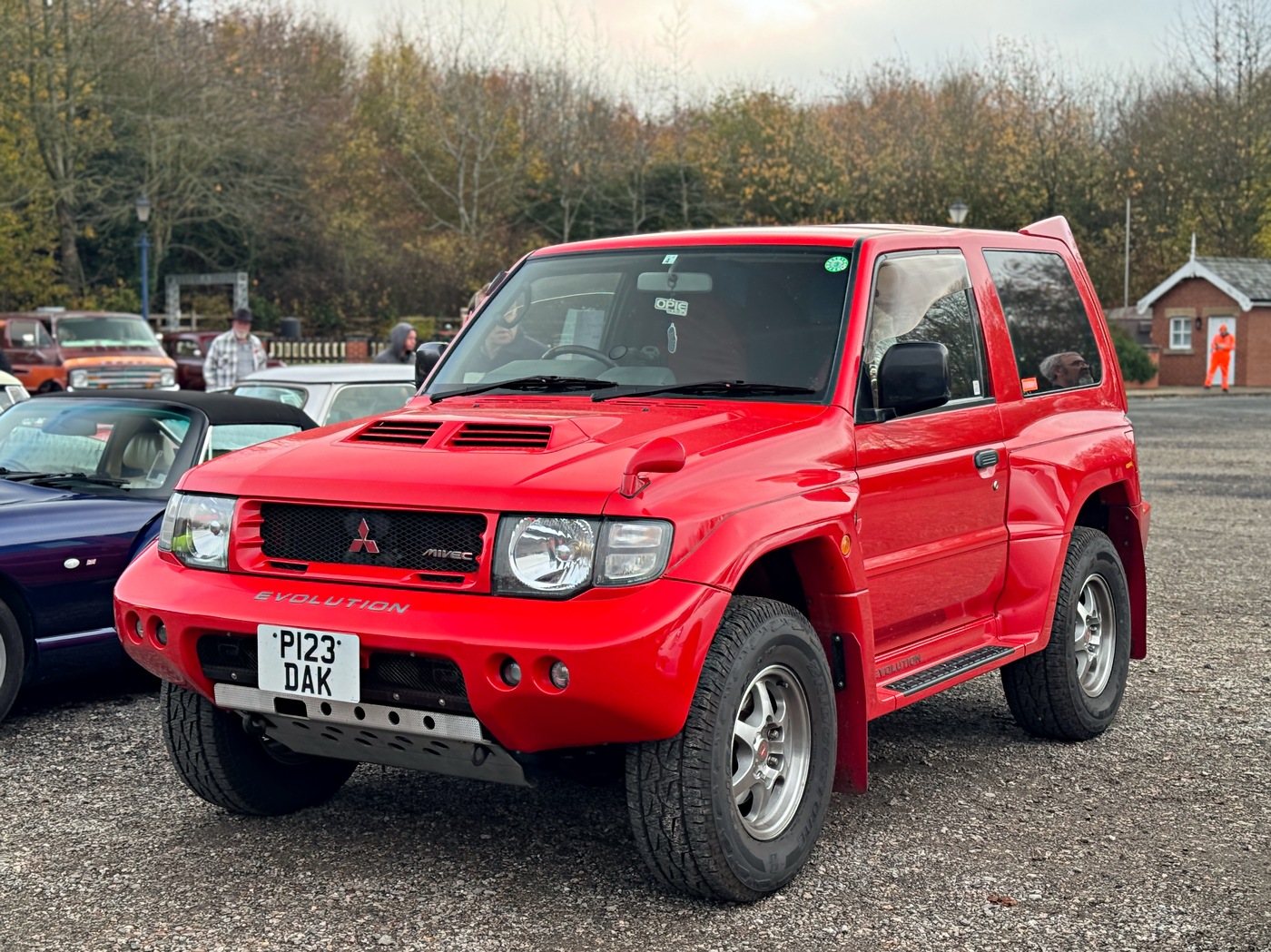P123DAK, Mitsubishi Pajero Evolution 1st gen (V55W), 1997–1999