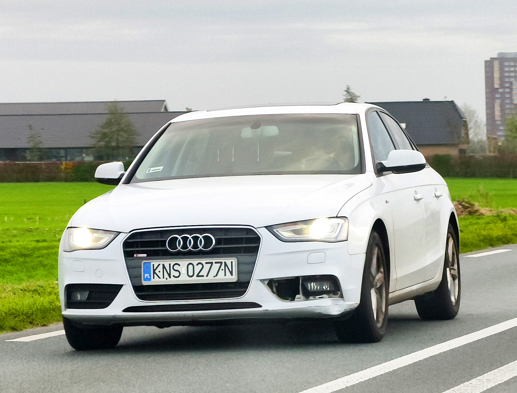 KNS 0277N, Audi A4 4th gen Sedan (B8/8K2), facelift, 2012–2016