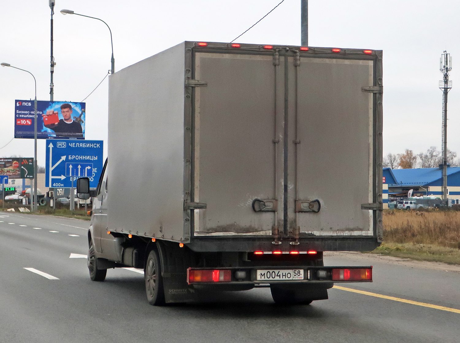 м 004 но 58, GAZ 3302 ГАЗель 33023 Double Cab, facelift, 2003–