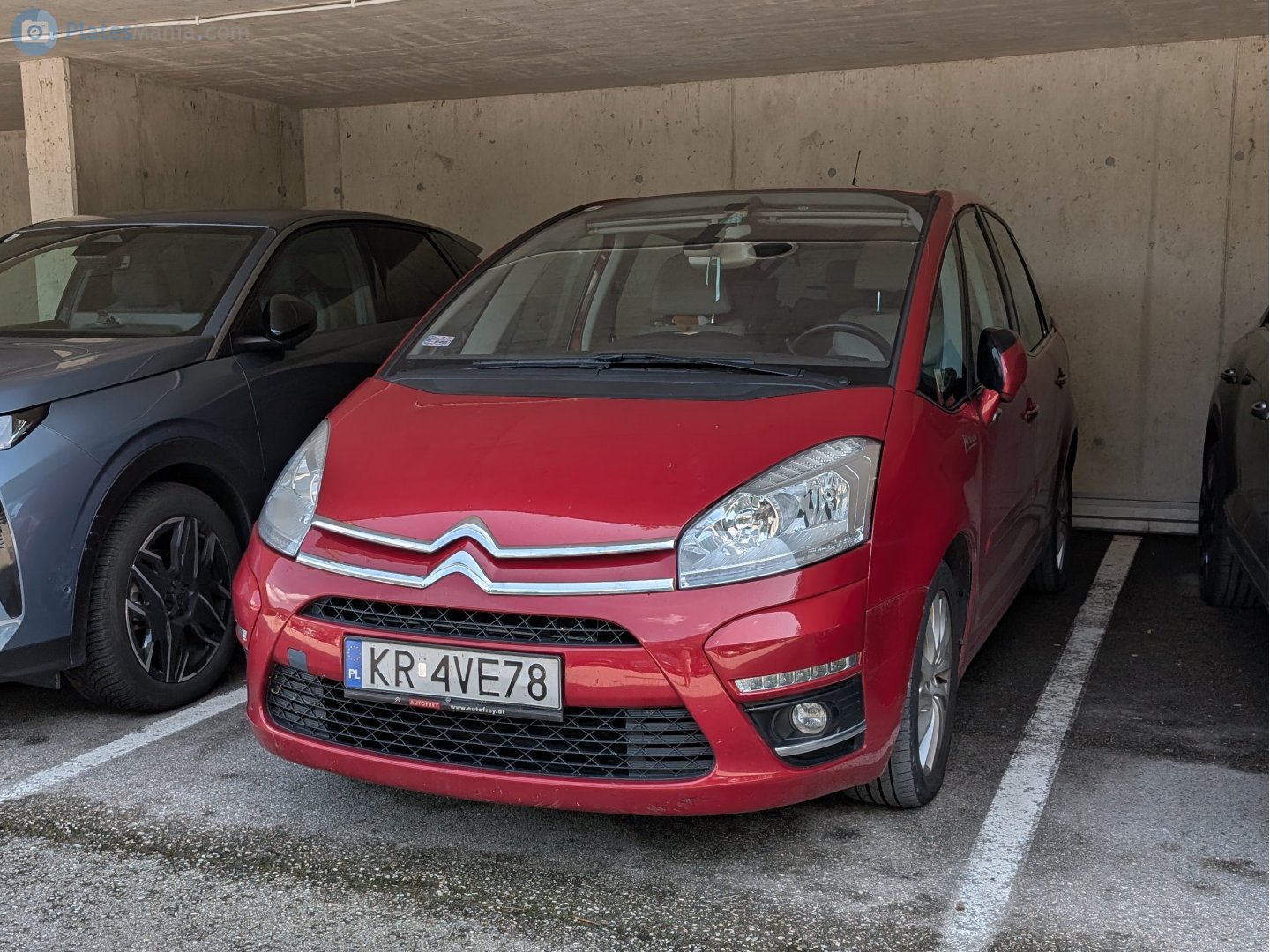 KR 4VE78, Citroёn C4 Picasso/SpaceTourer 1st gen (UD), 2007–2013