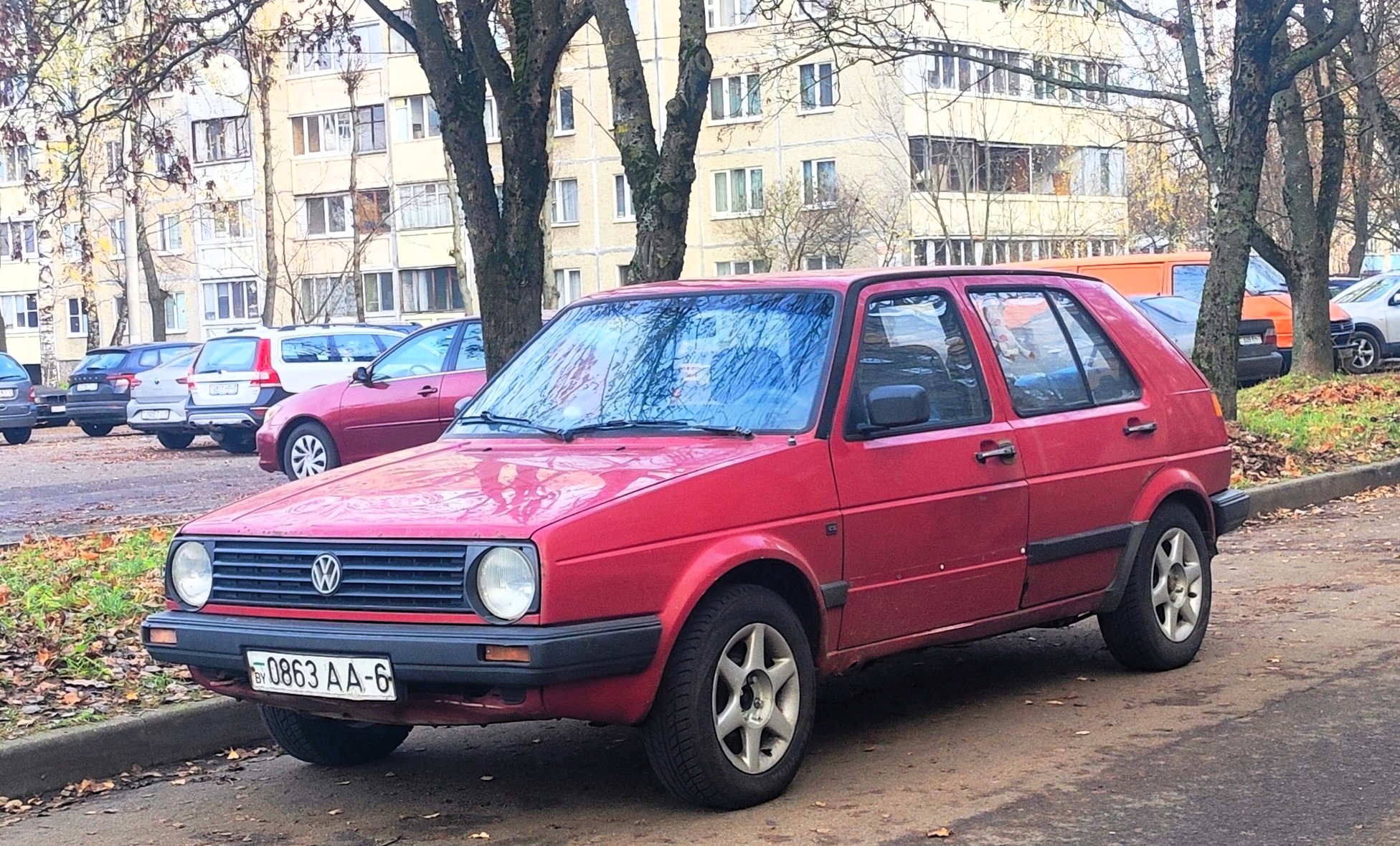 0863 AA-6, Volkswagen Golf 2nd gen 5-door Hatch (19/1G), 1983–1992