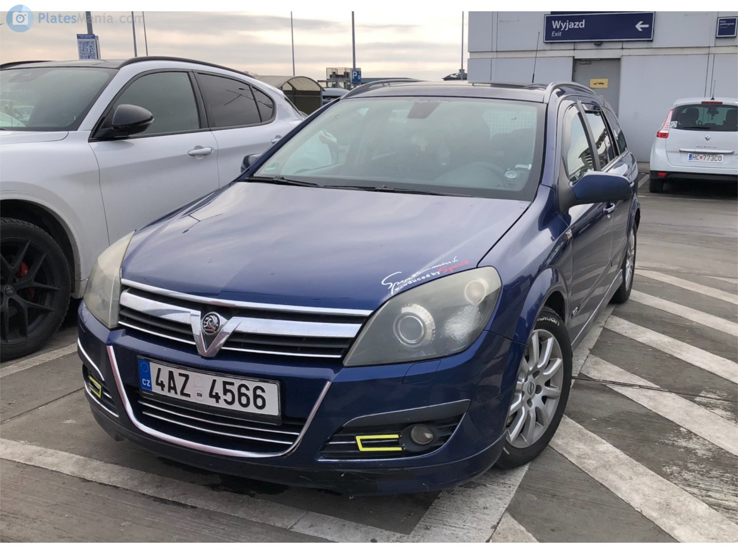 4AZ 4566, Opel Astra 3rd gen Caravan Wagon (H; A04), 2004–2014