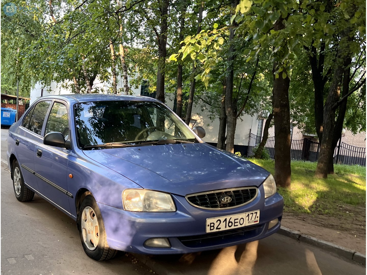 в 216 ео 177, Hyundai Accent 