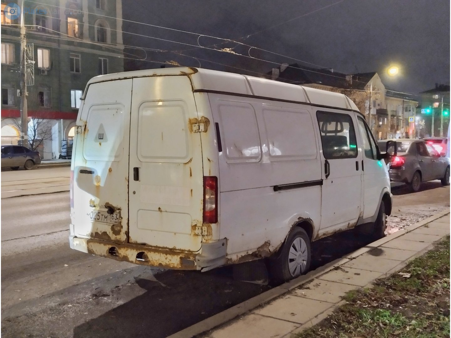 м 025 тм 163, GAZ 2705 ГАЗель 3-2705 Van, facelift, 2003–