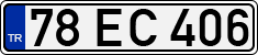 License plate of Turkey, Regular plates