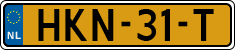License plate of the Netherlands, Cars