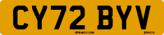 License plate of the United Kingdom, 2001 year system