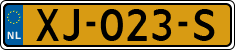 License plate of the Netherlands, Cars