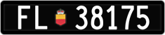License plate of Liechtenstein, Cars
