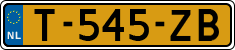 License plate of the Netherlands, Cars