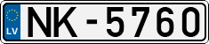 License plate of Latvia, Regular car plates