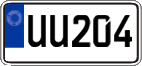 Non-recognized and partially recognized states, Regular plates (AB 123)