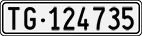 License plate of Switzerland, Cars