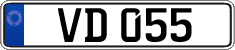 Non-recognized and partially recognized states, Regular plates (AB 123)