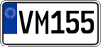 Non-recognized and partially recognized states, Regular plates (AB 123)