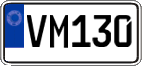 Non-recognized and partially recognized states, Regular plates (AB 123)