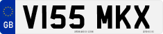 License plate of the United Kingdom, 1983 year system