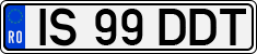 License plate of Romania, Regular plates