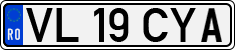 License plate of Romania, Regular plates