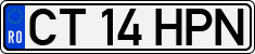 License plate of Romania, Regular plates