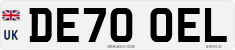 License plate of the United Kingdom, 2001 year system