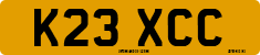 License plate of the United Kingdom, 1983 year system