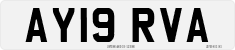 License plate of the United Kingdom, 2001 year system