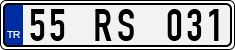 License plate of Turkey, Regular plates