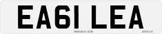 License plate of the United Kingdom, 2001 year system